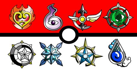 My Pokemon Badges By Portadorx On Deviantart