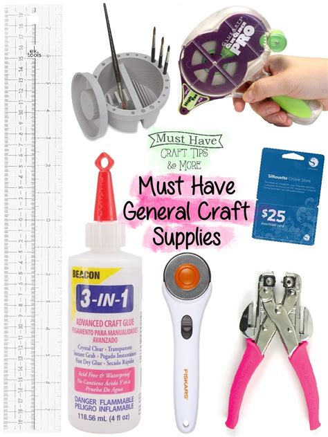 Mhct M Must Have General Craft Supplies A Glimpse Inside