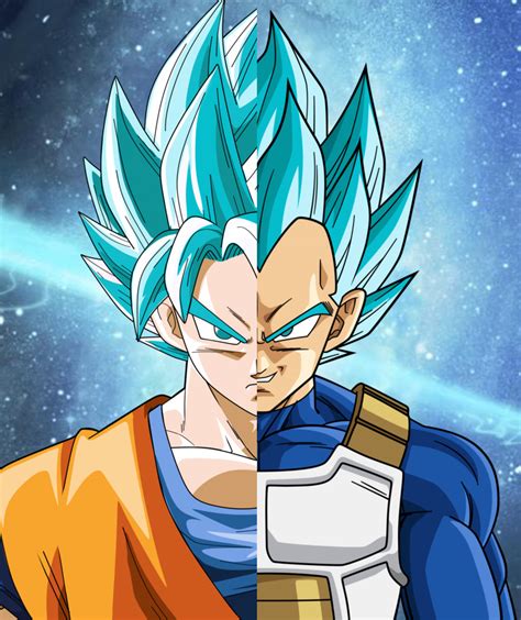 Super saiyan blue goku & vegeta fusion dance for the first time in dragon ball raging blast 3 mods! Goku and Vegeta SSJ BLUE by LightStyles on DeviantArt