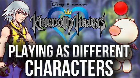 Kingdom Hearts 1 Playing As Different Characters Youtube