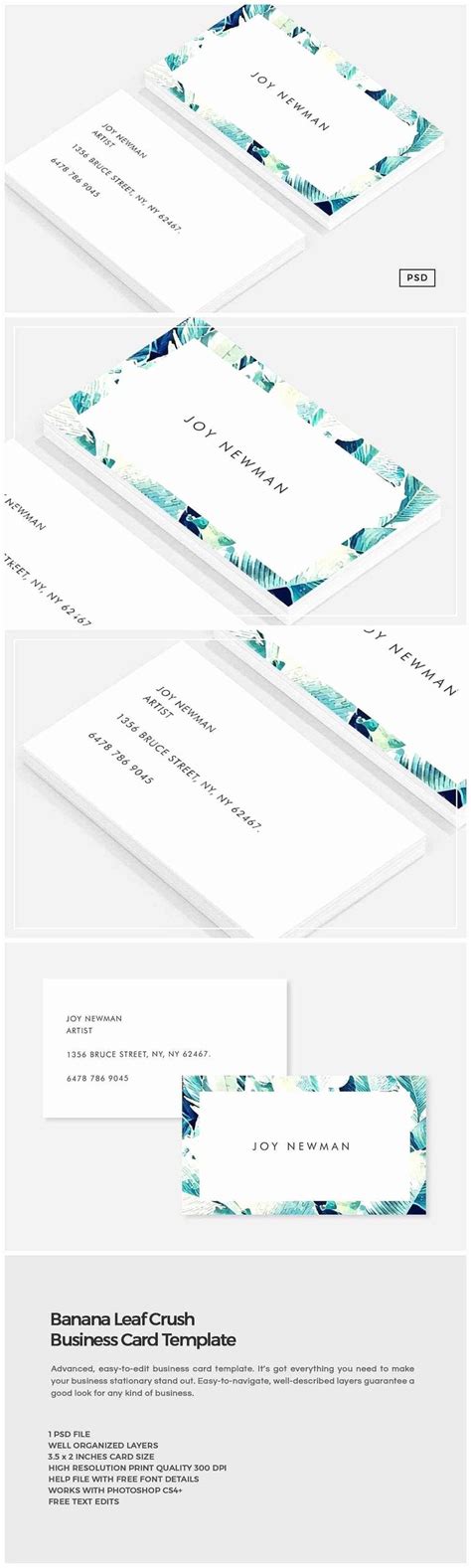 You are getting a really cute flower boutique business card here and the lovely flowers at the top speak everything of your profession. Business Card Size Photoshop Template - 10+ Professional ...