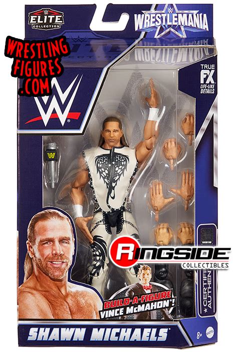 Shawn Michaels Wwe Elite Wrestlemania 38 Wwe Toy Wrestling Action Figure By Mattel