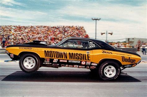 Vintage Drag Racing Pro Stock Don Carlton And The Motown Missle