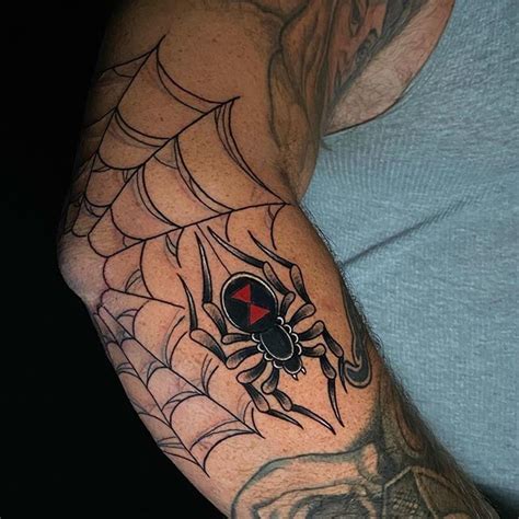 Black Widow Spider Tattoos