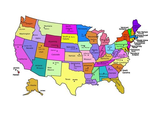 Home Comforts Laminated Map Free Printable Usa Map States