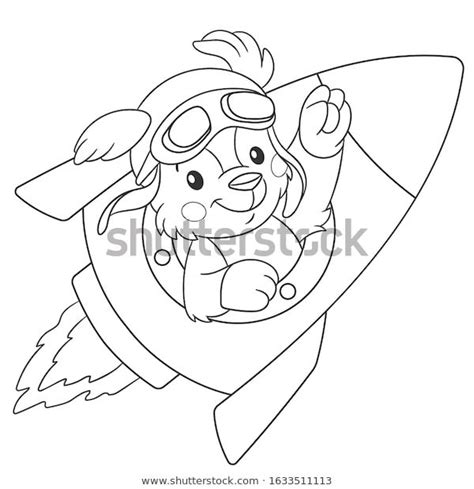 Dog pose yoga stock photos and images. Find Coloring Page Colouring Picture Dog Flying stock ...