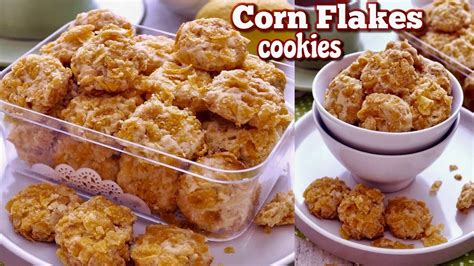 Bahan cara membuat cookies karakter: Cara membuat CORNFLAKES COOKIES renyah dan mudah - YouTube
