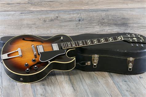 Vintage! 1980 Gibson ES-175D Arch Top Hollow Body Electric Guitar Tobacco Sunburst + OHSC ...