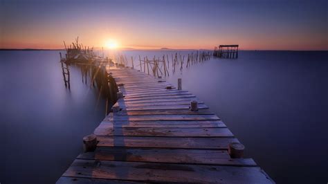 4k Wooden Bridge Wallpapers High Quality Download Free