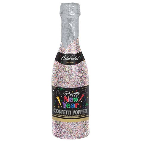 Amscan 375 In Champagne Bottle Party Popper In Jewel Tone 396558