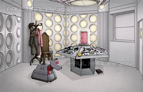 The 4th Doctors Console Room By Paulhanley On Deviantart Tardis