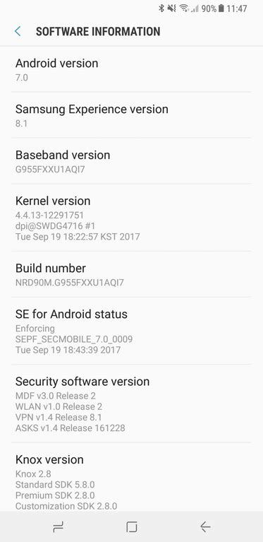 Samsung Releases Blueborne Security Patch For Galaxy S8 And S8