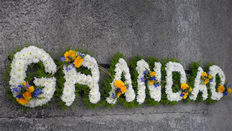 Just like losing your mother the loss of a dad is a terribly difficult time. Flowers by Donna - for all occassions