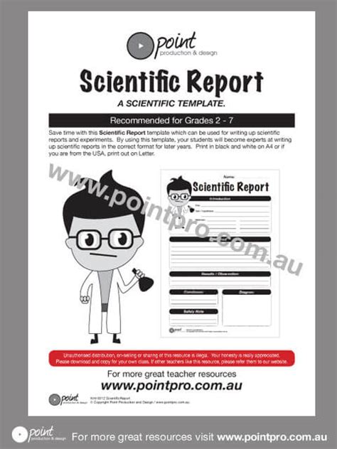 Scientific Report Template
