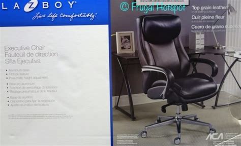 Costco Sale: La-Z-Boy Leather Executive Office Chair $249.99