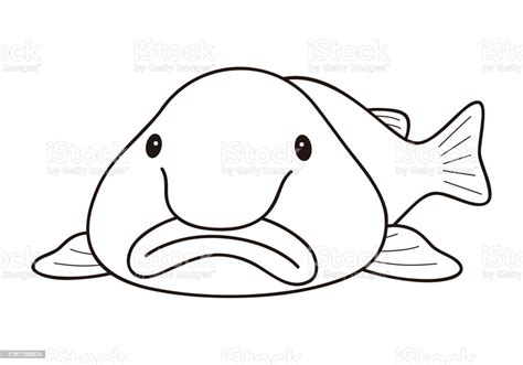 Blobfish Cartoon Character - Wallpaperzen.org