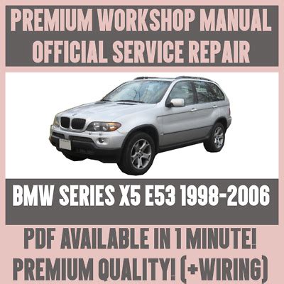 Download and view your free pdf file of the bmw x5 owner manual on our comprehensive online database of automotive owners manuals. BMW X5 Service Manual 2000-2006 (E53) - sagin workshop car manuals,repair books,information ...