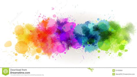 watercolor  background stock vector illustration