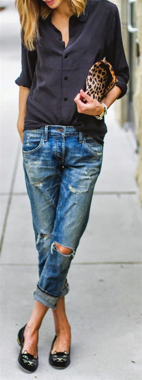 Perfektionieren sie ihren modischen stil. sportlich elegante kleidung jeans hemd in schwarz ...