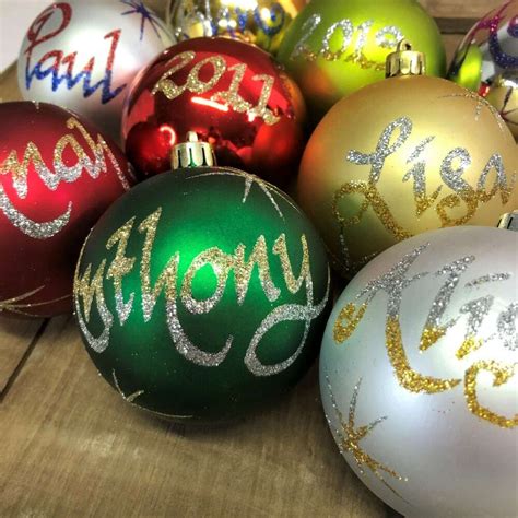 Personalised Christmas Baubles And Ornaments Online In Australia