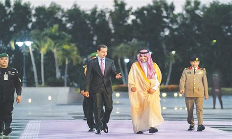 Assad Arrives In Saudi Arabia On First Visit Since War Newspaper