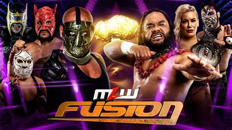 Mlw Fusion Report Weapons Of Mass Destruction Match Post Wrestling