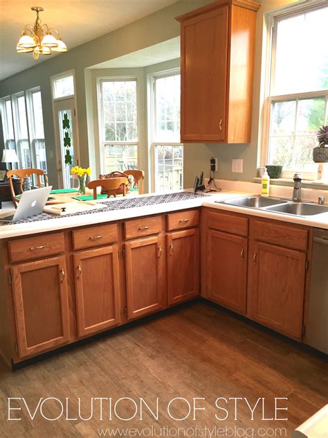 A Revere Pewter Kitchen Cabinet Makeover Evolution Of Style