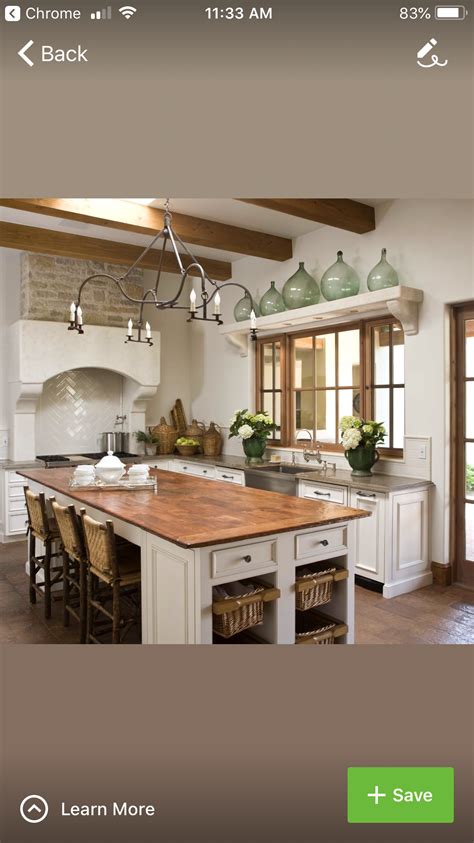 Will it look strange to have birch trim in a mostly white kitchen? Pin by Nancy Walsh on Wood Trim and White Cabinets ...