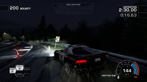 Need For Speed Hot Pursuit Fox Lair Pass Under Pressure Interceptor Youtube
