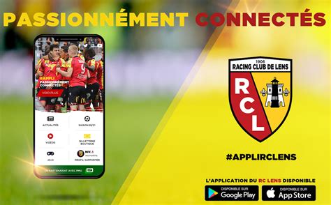 Results, statistics, fixtures, transfers and rumours written for you by. RC LENS LANCEMENT APPLICATION MOBILE - NORDSPORTS MAG