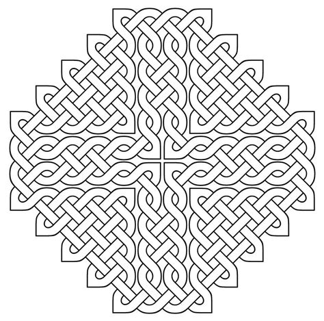 Celtic mandala celtic quilt celtic art celtic symbols mandala coloring pages coloring book pages coloring sheets celtic knot designs celtic patterns. Celtic Cross Design for Coloring | Celtic coloring, Celtic ...