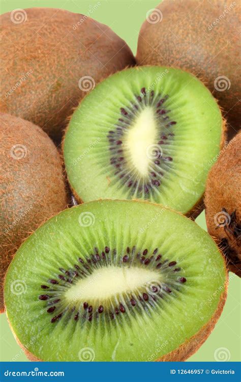 Fuzzy Kiwi Fruits Royalty Free Stock Photography Image 12646957