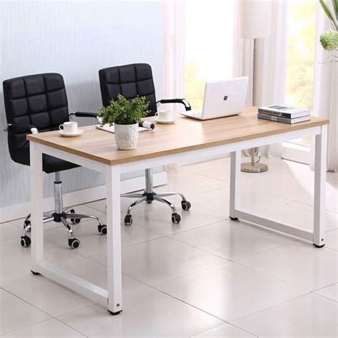 Find the best deals for computer table here and enjoy online shopping with shopee! Computer Desk PC Laptop Table Wood Workstation Study Table Home Office Furniture Oak Color - Alimart