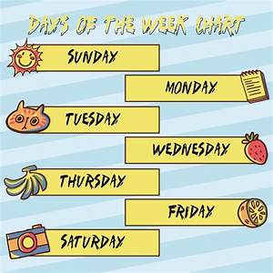 7 Best Images Of Printable Days Of The Week Chart Free Printable Days