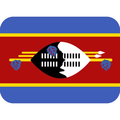These display as a single emoji on supported platforms. 🇸🇿 Flagge: Eswatini-Emoji
