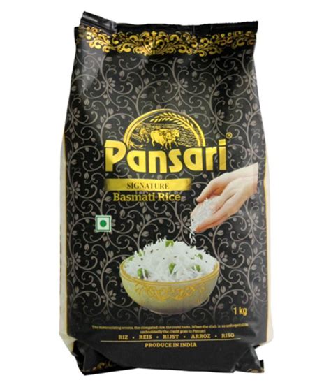Puja taught me how to cook basmati rice many years ago but i was never completely happy with it because whenever we would go out to a restaurant the rice seemed so much better to me. Pansari Signature Basmati Rice 1 kg ( 20 UNIT): Buy ...