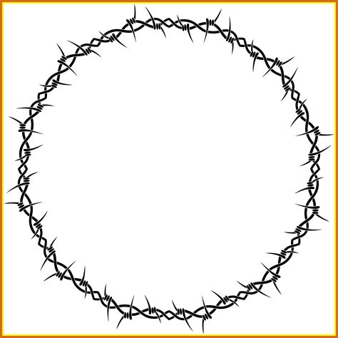 Barbwire border barb wire frame vector military background barb wire border vector barbed wire jail frame barbed wires wire net military wire barbed wire isolated. Circle clipart barbed wire, Circle barbed wire Transparent FREE for download on WebStockReview 2021