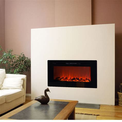 R.w.flame electric fireplace 50 inch recessed and wall mounted,the thinnest fireplacelow noise , fit for 2 x 4 and 2 x 6 stud, remote control with timer,touch screen,adjustable flame colors and speed 4.7 out of 5 stars 4,353 Touchstone Sideline 50 inch Wall Mounted Recessed Electric ...