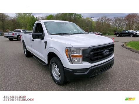 2021 Ford F150 Xl Regular Cab 4x4 In Oxford White D92972 All