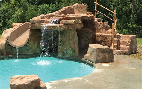 We bought the house with the pool in it so we had not spent money in building the pool but we do have to do the swimming pool maintenance services once every year. Why Caves and Grottos are Easy, Profitable Pool Add-Ons - AQUA Magazine