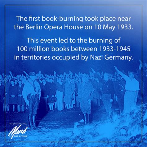 “It was just the prelude… Where they burn books, they will ultimately