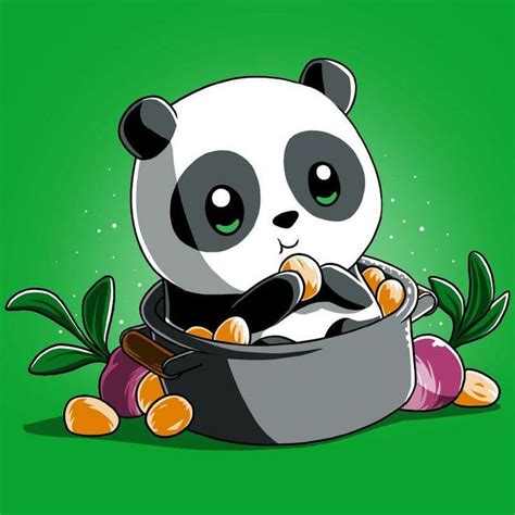 Panda mignon assis vraiment trop mignon dessin animaux mignons. Image Panda Dessin Humour