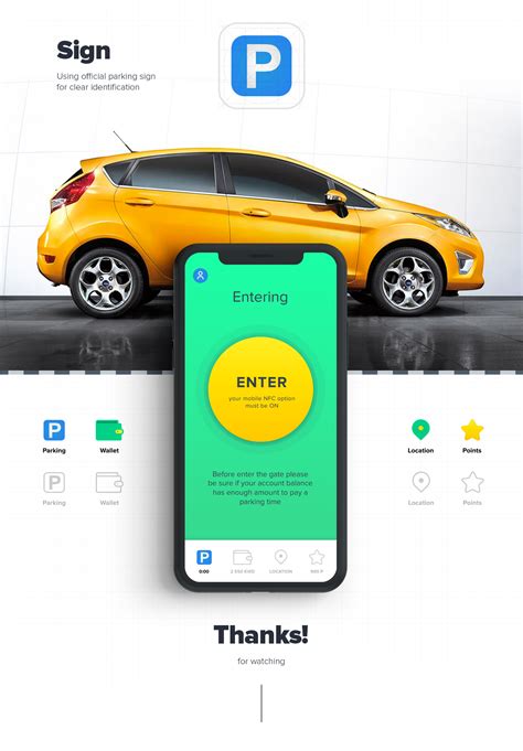 Parking app. :: Behance