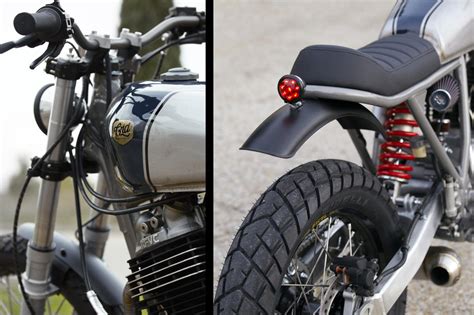 Honda cb 500t café racer startup. Honda XR 600 CRD#19 "Apolo" - way2speed