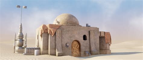 Artstation Tatooine House
