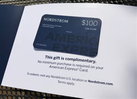 And online at nordstrom.com, nordstromrack.com, and hautelook.com. $100 Nordstrom Gift Card for Amex Cardholders (Targeted ...