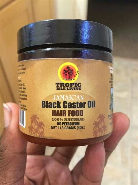 To apply coconut oil on black hair are the steps to follow. Black Castor Oil Hair Food | BLACK (african american) HAIR ...