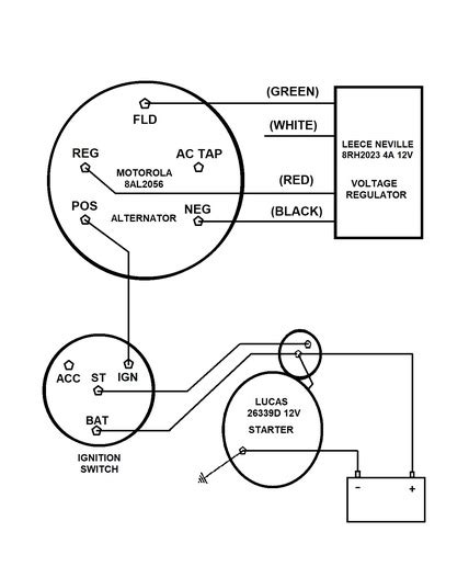 Diesel Tractor Ignition Switch Wiring Diagram