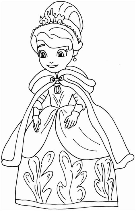 Introduzir 90 Imagem Desenhos Para Colorir Princesa Sophia Br