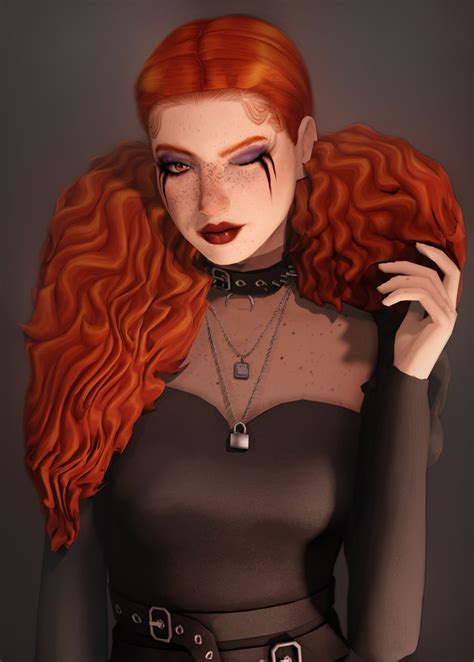 Simclasshero Simchronized‘s Lookbook Challenge Gothicthis One Was So Incredibly Fun I Enjoyed